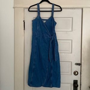 Denim Madewell Wrap Dress